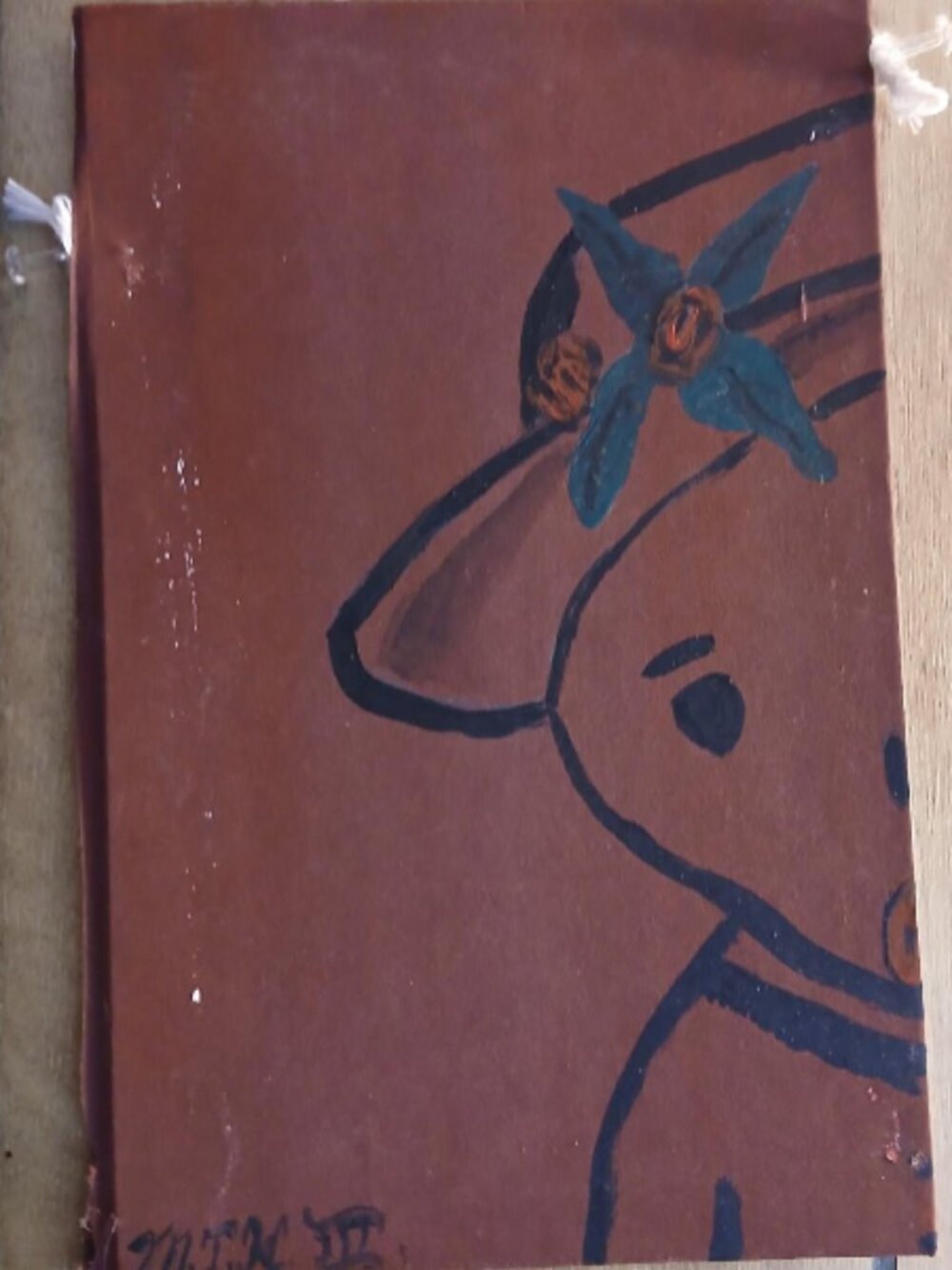 Painting "A LOOK" BY the Chef Dr. Mark T. Heaton